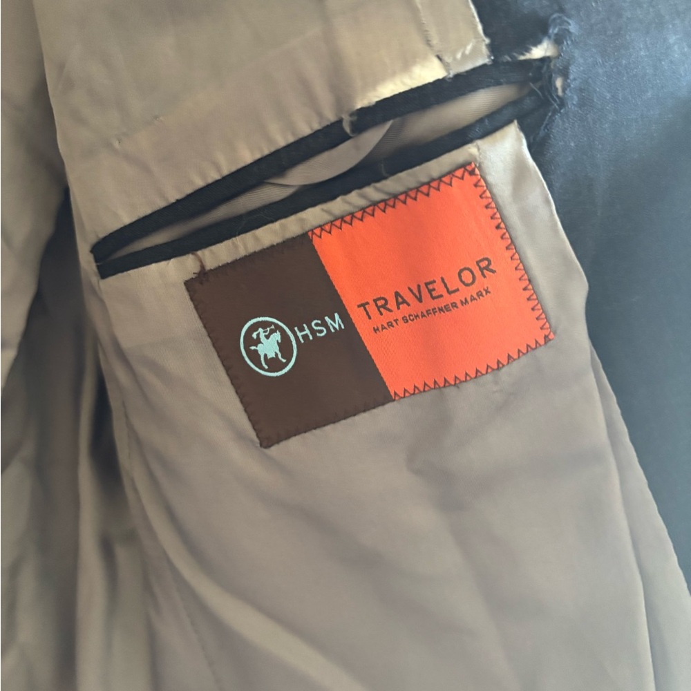 Hart Schaffner Marx Charcoal Blazer - Picture 3 of 4